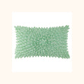 Handmade 3D Velvet Floral Lumbar Pillow Cover