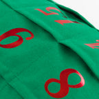 VG|green|Decorative Foil Print  Christmas Calendar Pillow Case