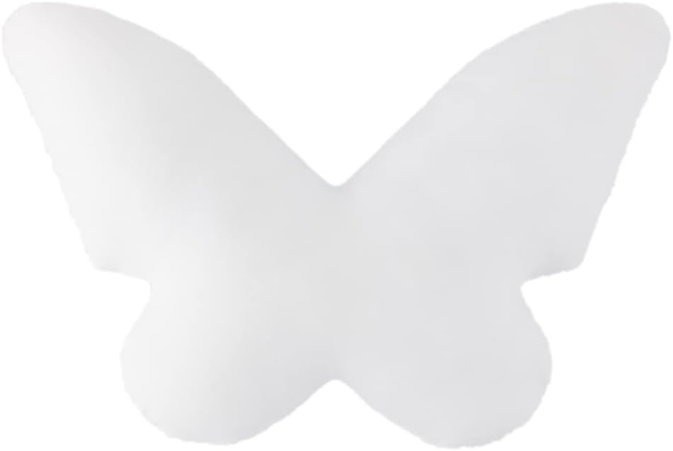 VG|blue-butterfly|3D Butterfly Throw Pillow, Hot Pink