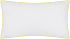 VG|aqua-yellow-beige-with-4-birds|Cute Birds Throw Pillow Cover Lumbar Accent Cushion Embroidered Pillowcase for Home Sofa Bed Living Room Dark Blue Orange Beige
