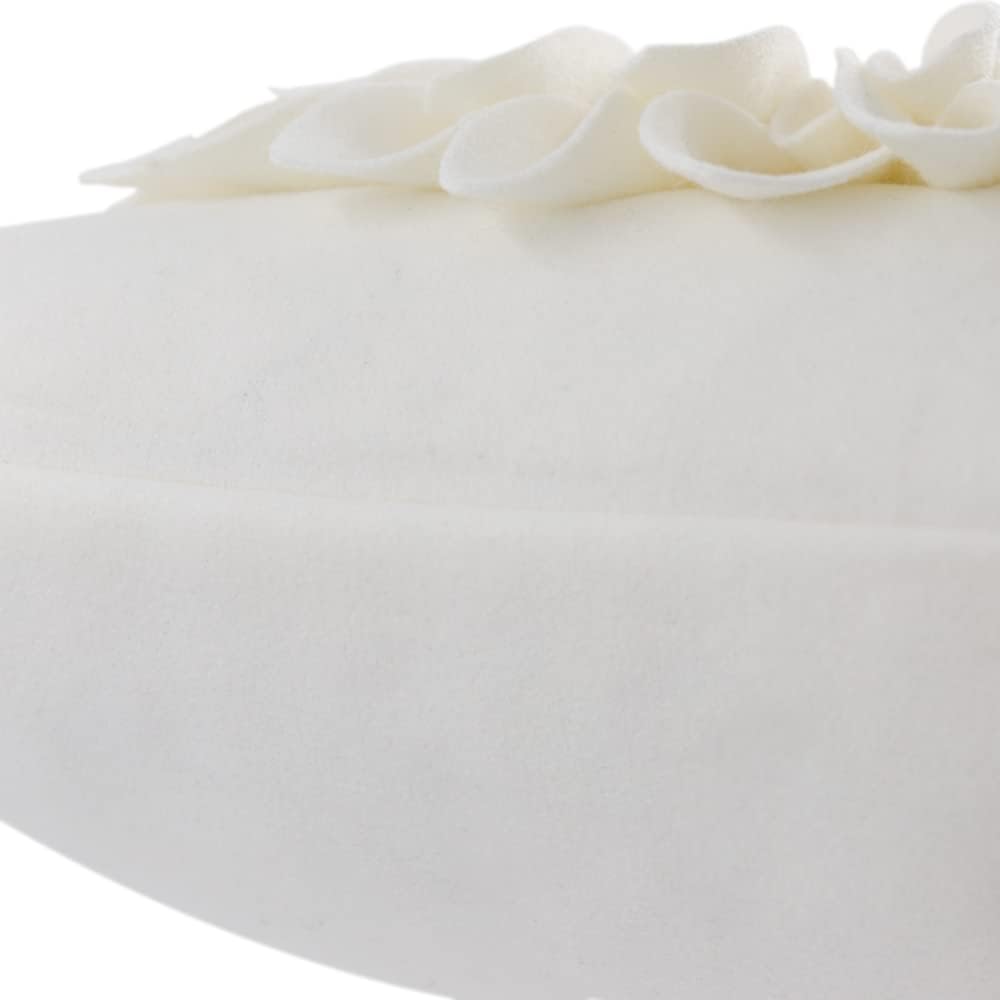 VG|white-cream-white|3D Sunflowers Throw Pillow Cover Wine Red