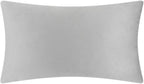 VG|grey-velvet|Handmade 3D Floral Throw Pillow Cover