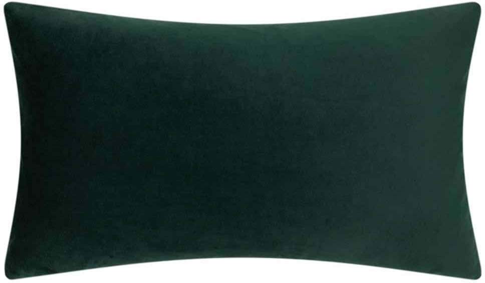 VG|christmas-green,deer-green|Gold Foil Decorative Accent Throw Pillow Cases Rectangle Cushion Covers for Bed Living Room White