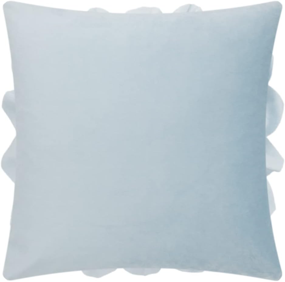 VG|blue|3D Flower Throw Pillow Covers