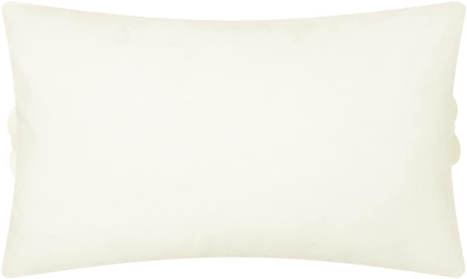 VG|creamy-white|3D Flower Throw Pillow Cover