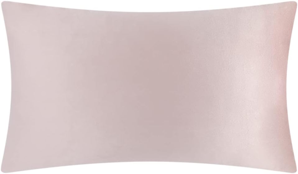 VG|rose-gold|3D Flower Throw Pillow Cover Handmade Floral Soft Velvet Lumbar Cushion for Bed Living Room Chair Couch Decor Gold