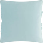 VG|blue|Handmade 3D Flower Throw Pillow Cover