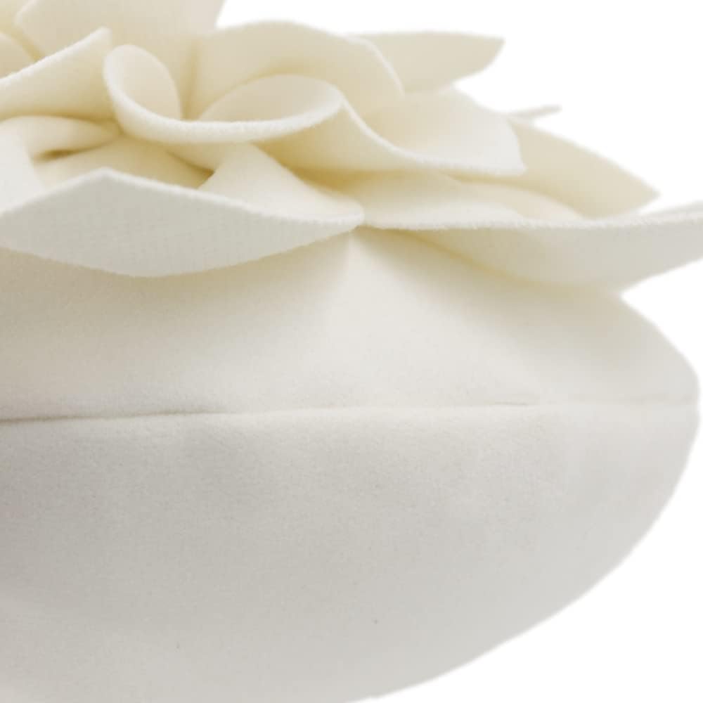 3D Flower Throw Pillow Decorative Accent Pillow Round Cushion for Sofa Couch Chair Bedroom Home Decor