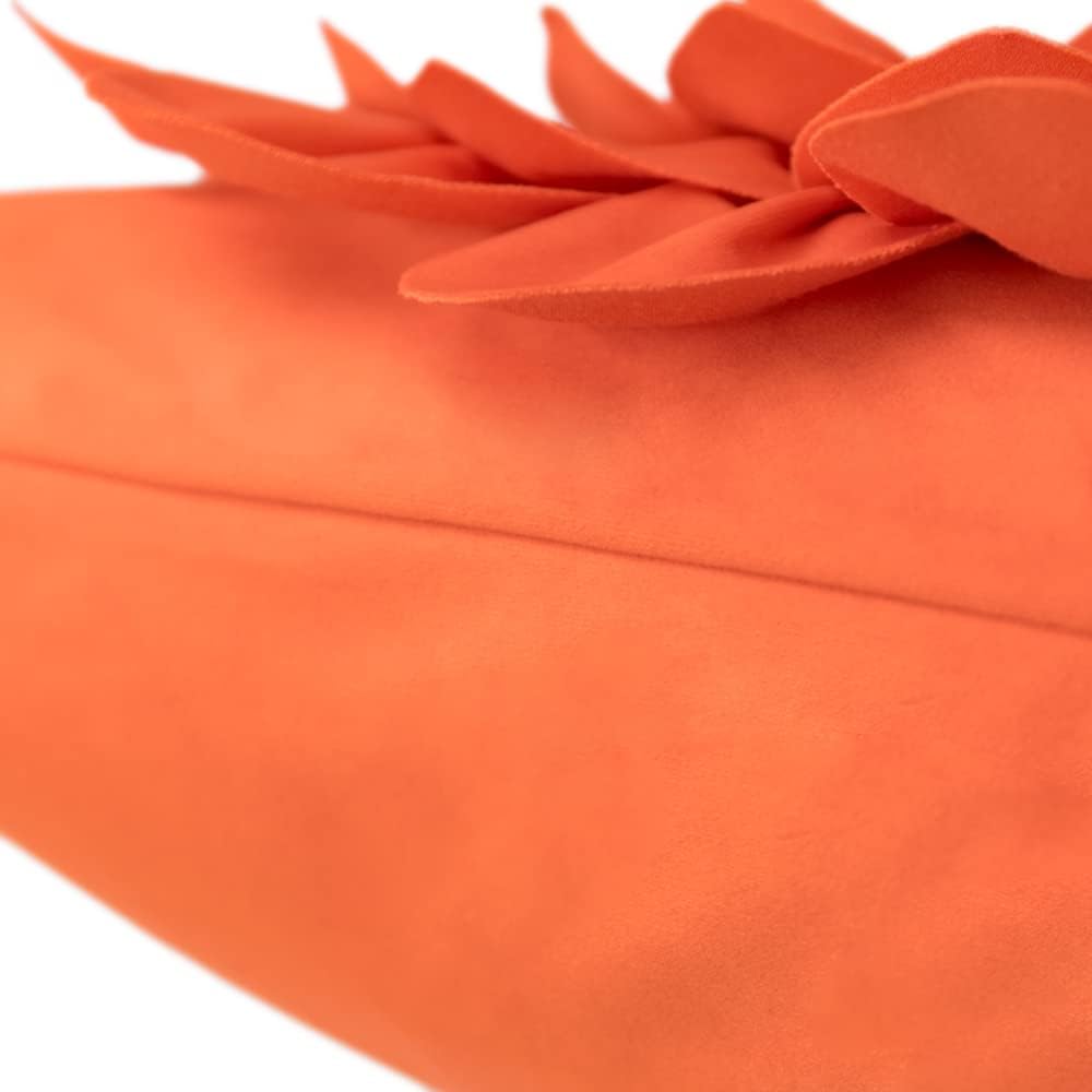 VG|orange|3D Flower Throw Pillow Covers