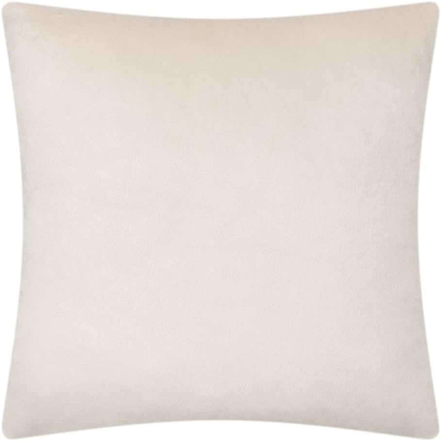 VG|s-sheep-beige|Decorative Throw Pillow Covers Accent Lion Pattern Chenille Cushion Covers Pillowcases for Couch Bed Living Room Home