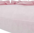 VG|bright-pink|3D Flower Throw Pillow Cover
