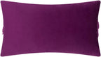 VG|purple-red|3D Flower Throw Pillow Cover