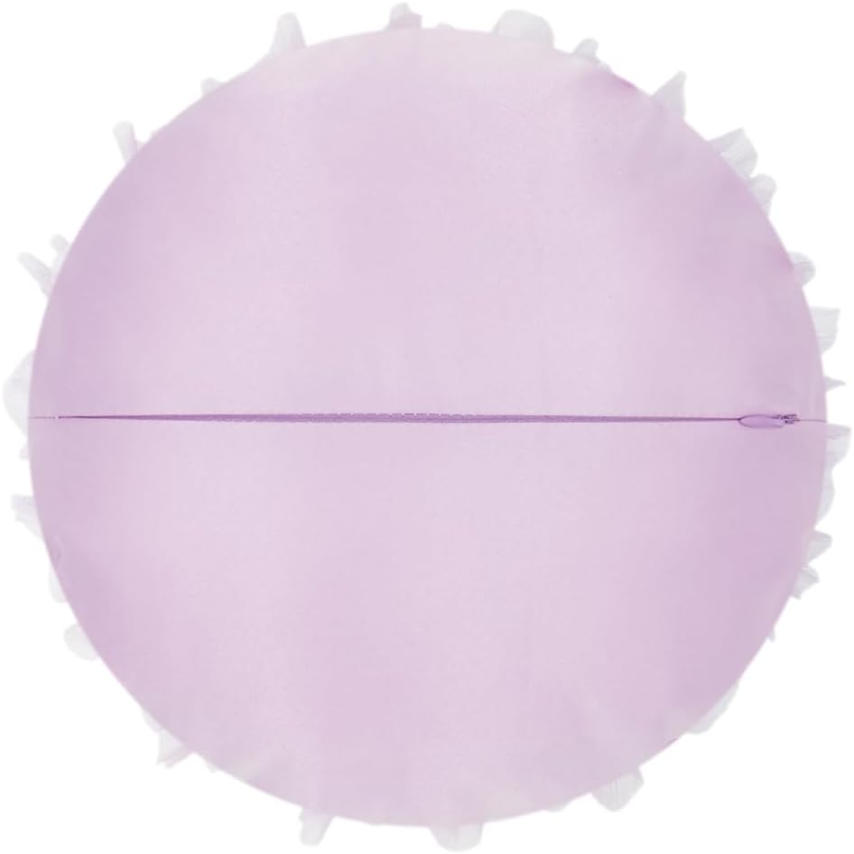 VG|purple|Decorative 3D Flower Shaped Throw Pillow