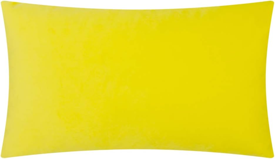 VG|york-yellow-velvet|Handmade 3D Floral Throw Pillow Cover