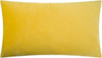VG|yellow-velvet|Handmade 3D Floral Throw Pillow Cover