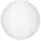 VG|white|Decorative 3D Flower Shaped Throw Pillow