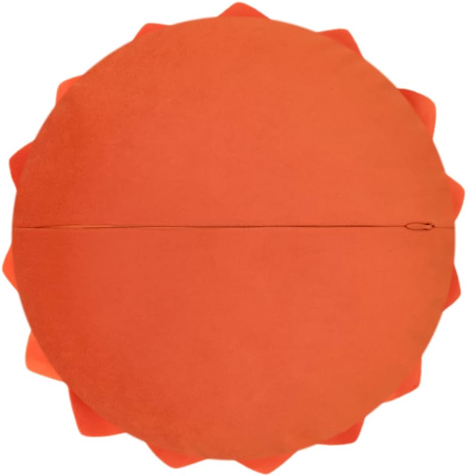 VG|orange|Decorative Throw Pillow with Insert