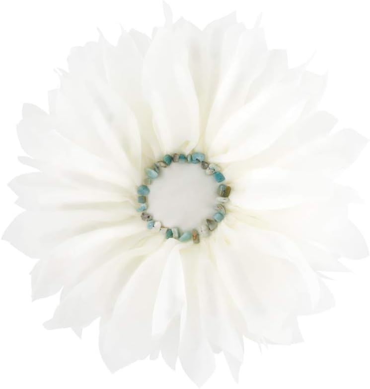 Decorative 3D Flower Shaped Throw Pillow - A-white / 12 Inch