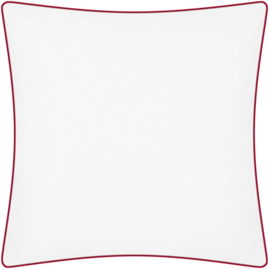 VG|right-ball|Christmas Trees Throw Pillow Cover Red Ball Pillow Case Festive Decorative Cushion Covers for Sofa Couch Home Holiday