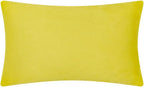VG|yellow|3D Flower Throw Pillow Cover, Velvet, Light Grey