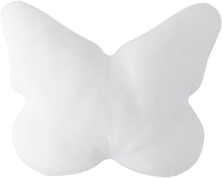 VG|light-green,light-orange,light-yellow|3D Butterfly Throw Pillow, Hot Pink