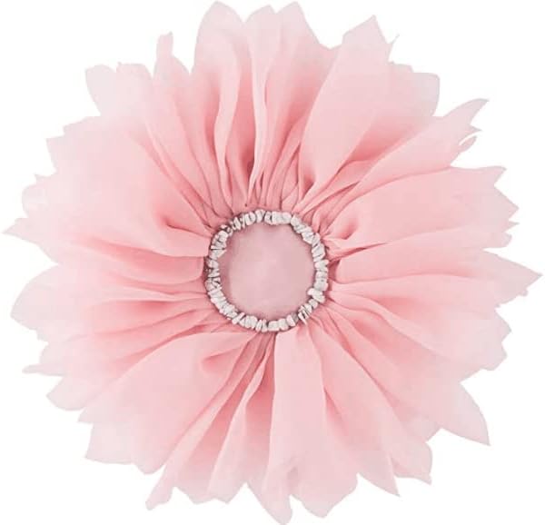 Decorative 3D Flower Shaped Throw Pillow - A-pink / 12 Inch