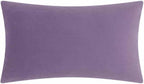 VG|purple|3D Flower Throw Pillow Cover Lavender