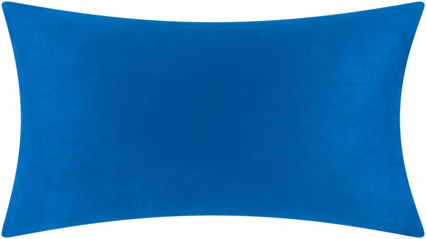 VG|bule-solid-suede|3D Flower Throw Pillow Cover, Velvet, Light Grey