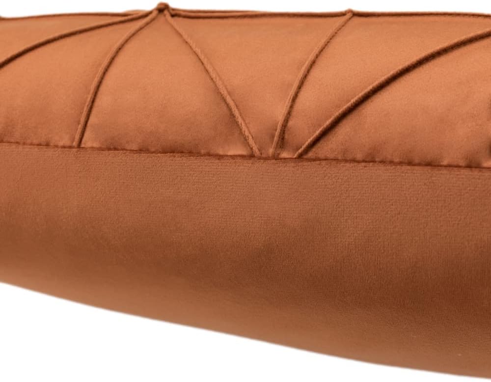 VG|copper-brown|Velvet Pillow Cover