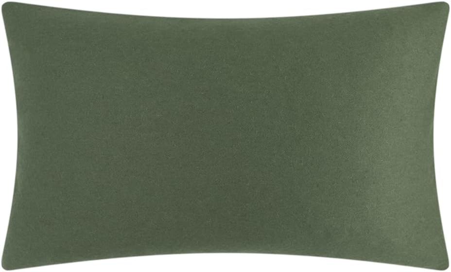 3D Flower Throw Pillow Cover, Velvet, Light Grey