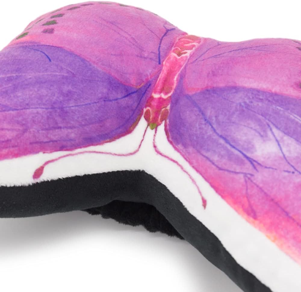 VG|z-neck-pink|3D Butterfly Throw Pillow, Hot Pink