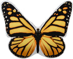 VG|yellow-butterfly|3D Butterfly Throw Pillow, Hot Pink