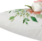 VG|3dflower-f-pink|Decorative 3D Flower Throw Pillow Covers