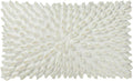 VG|creamy-white-solid-suede|3D Flower Throw Pillow Cover, Velvet, Light Grey