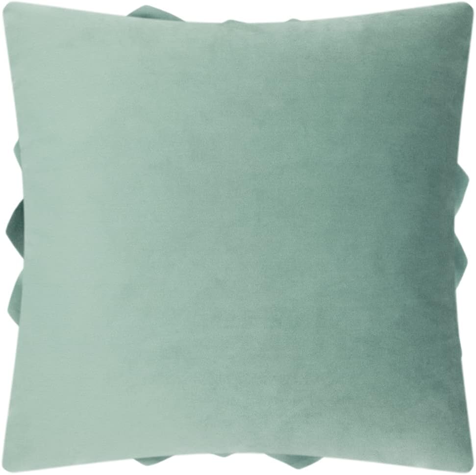 VG|green|3D Flower Throw Pillow Covers