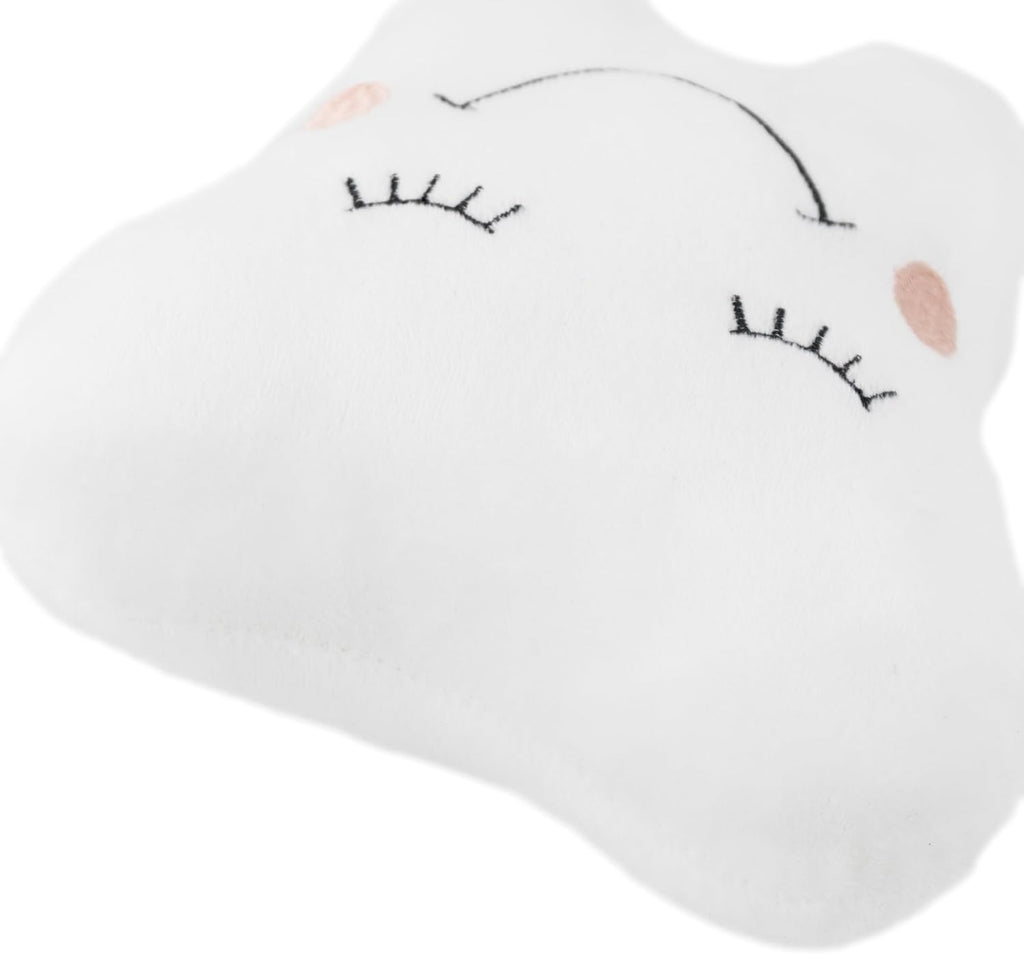 Dear Tooth Fairy Pillow with Pocket Soft 3D Tooth-Shaped Stuffed Throw Pillow Cushion
