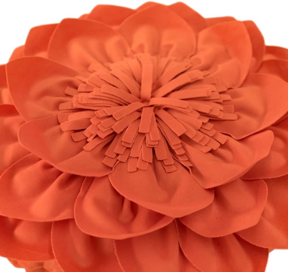 VG|orange|Decorative Throw Pillow with Insert