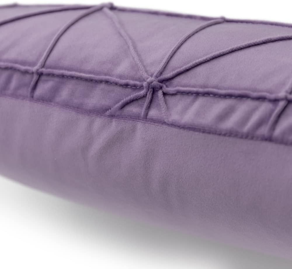 VG|purple-lilac|Velvet Pillow Cover