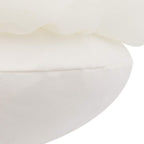 VG|creamy-white|3D Flower Throw Pillow Cover