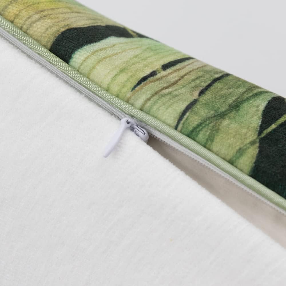 VG|dark-green|Parrot Throw Pillow Cover Soft Pillow Case Decorative Cushion Cover for Sofa Couch Chair Bed Living Room