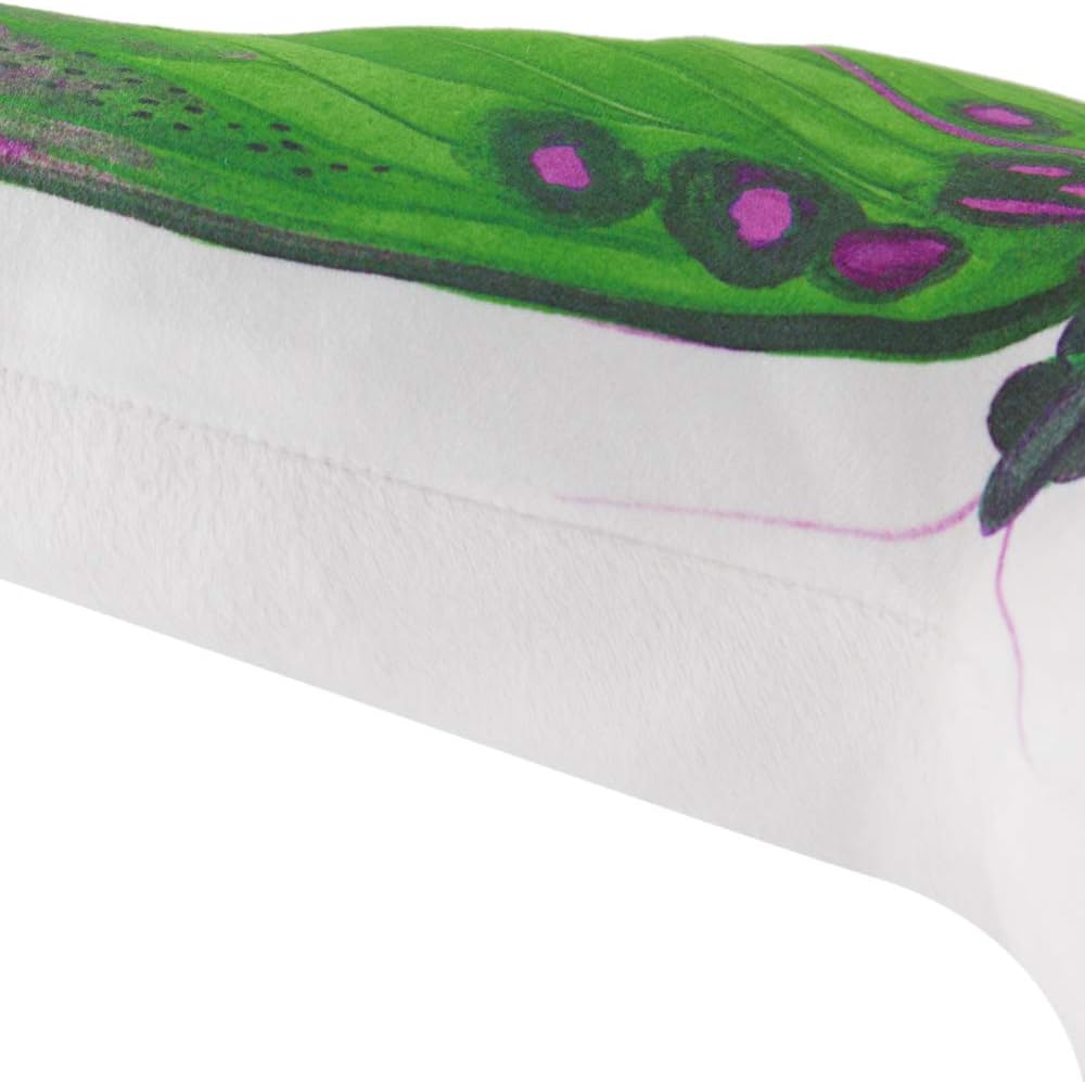 VG|green|3D Butterfly Throw Pillow, Hot Pink