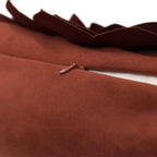 VG|dark-red|3D Flower Throw Pillow Covers