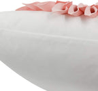 VG|pink-pink-white-velvet|3D Sunflowers Throw Pillow Cover Wine Red