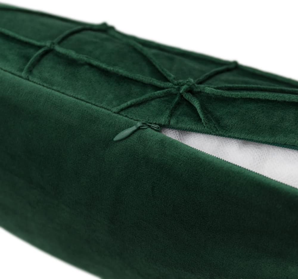 VG|dark-green|Velvet Pillow Cover