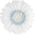 VG|white|Decorative 3D Flower Shaped Throw Pillow