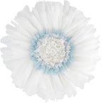 VG|white|Decorative 3D Flower Shaped Throw Pillow