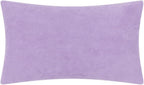 VG|purple-lilac|3D Flower Throw Pillow Cover