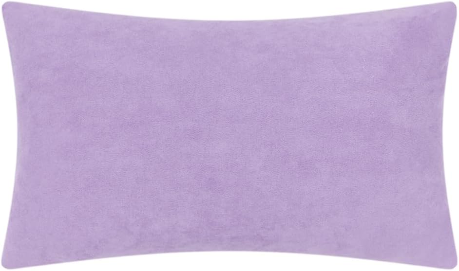 VG|purple-lilac|3D Flower Throw Pillow Cover