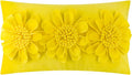 VG|sunbeam-yellow|3D Flower Throw Pillow Cover