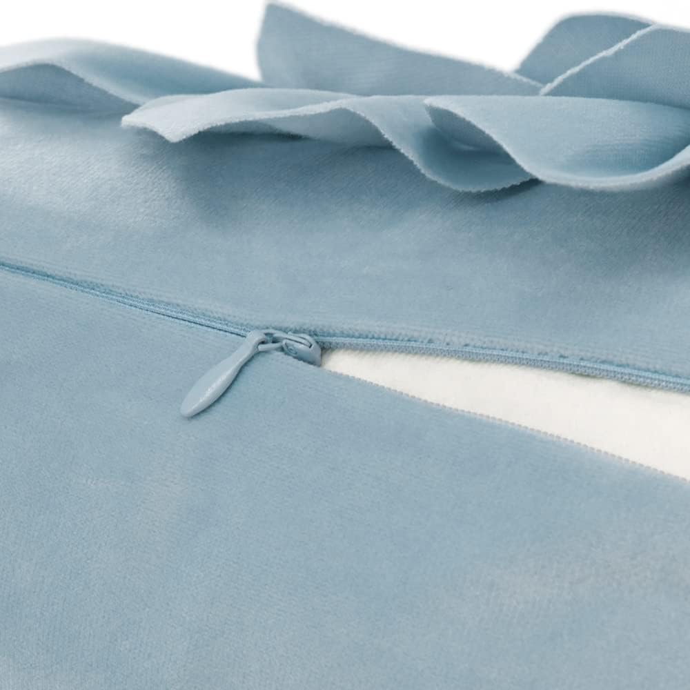 VG|blue|3D Flower Throw Pillow Covers